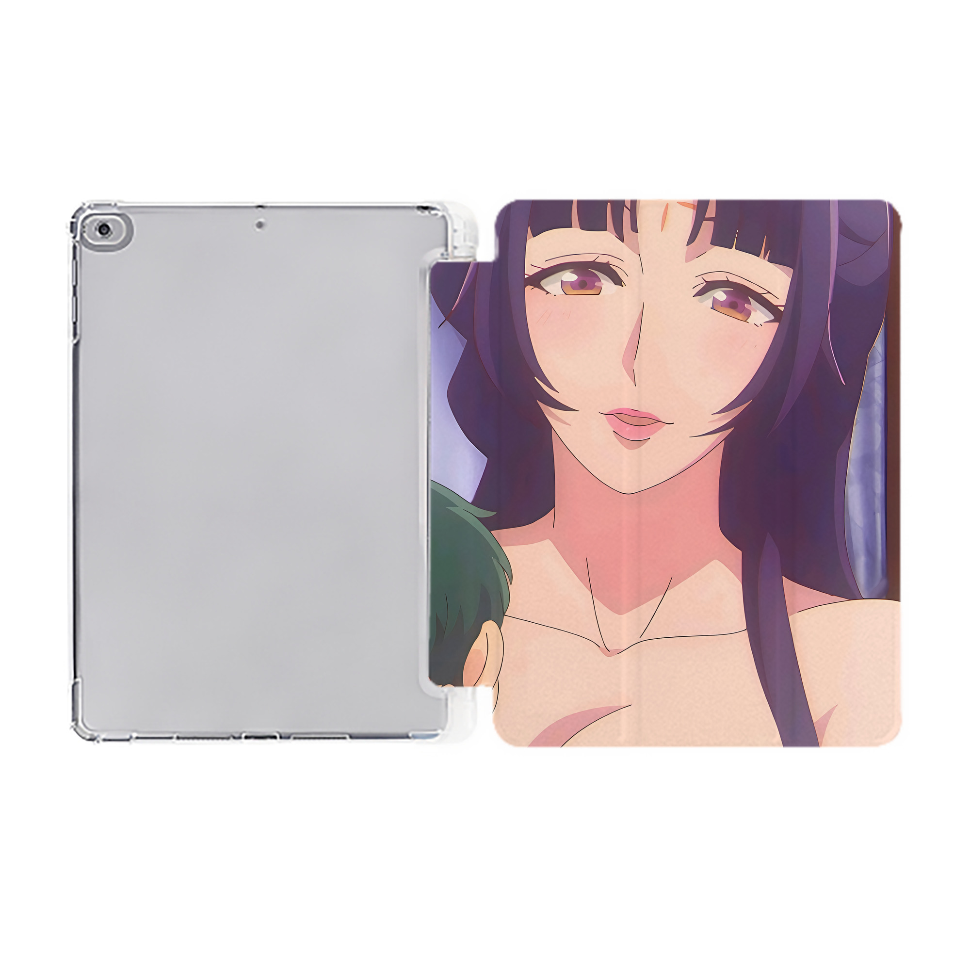 （画像用） 薬屋のひとりごと The Apothecary Diaries IPad ケース ペン収納付き 三つ折りスタンド PUレザー×シリコン 対応機種9.5/10.5/10.9インチ